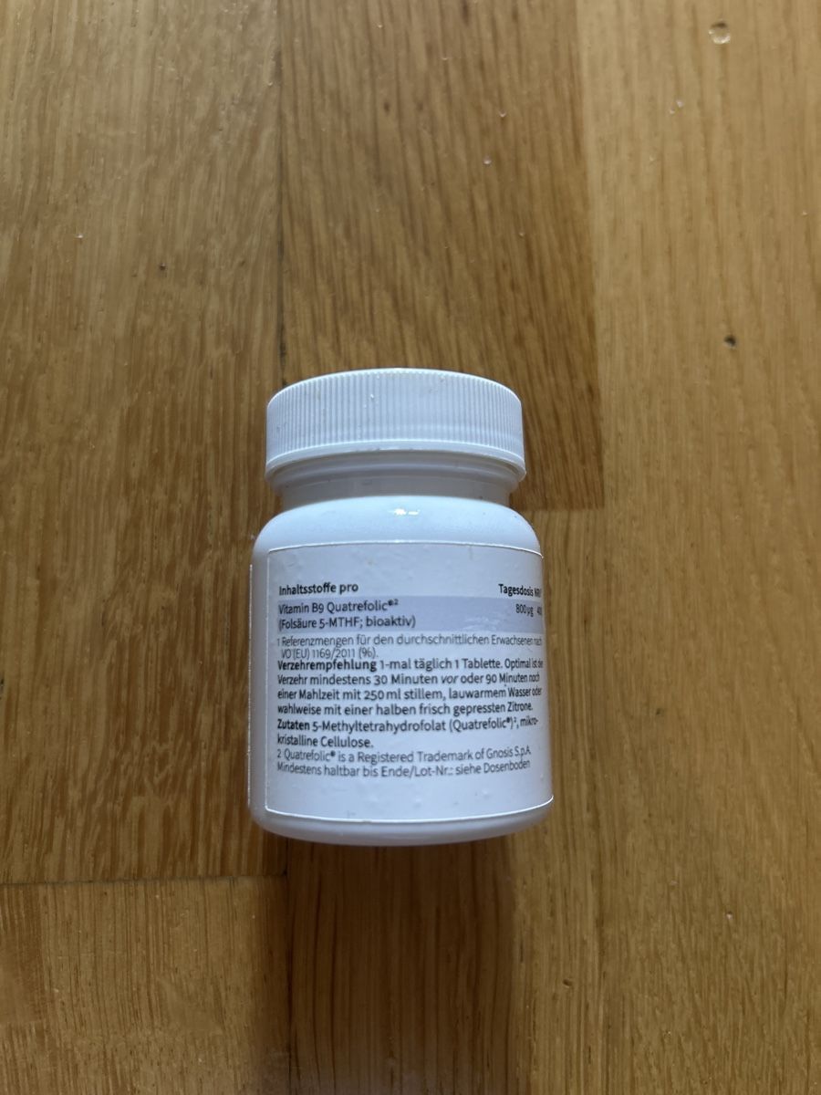 Cibi & Specialità: NatuGena Folsäure Quatrefolic, 60 Tabletten – Usato da Zwillikon venduto da cha_jpy9 1