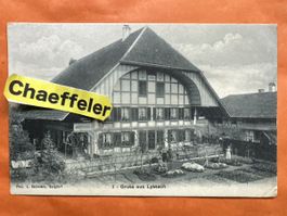 1912 Gruss aus Lyssach BE,  Top!
