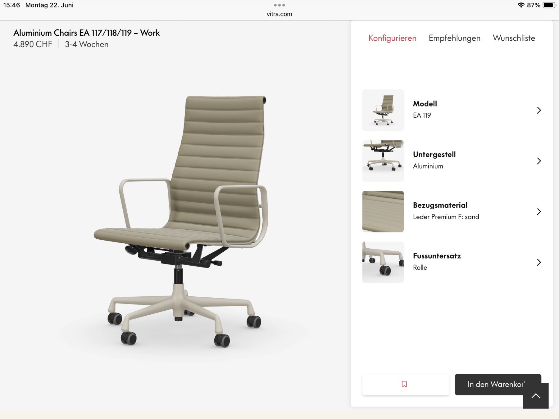 Vitra Poltrone: Vitra Alu Chair 119 – Nuovo (secondo la descrizione) da arth venduto da Tasalo 4