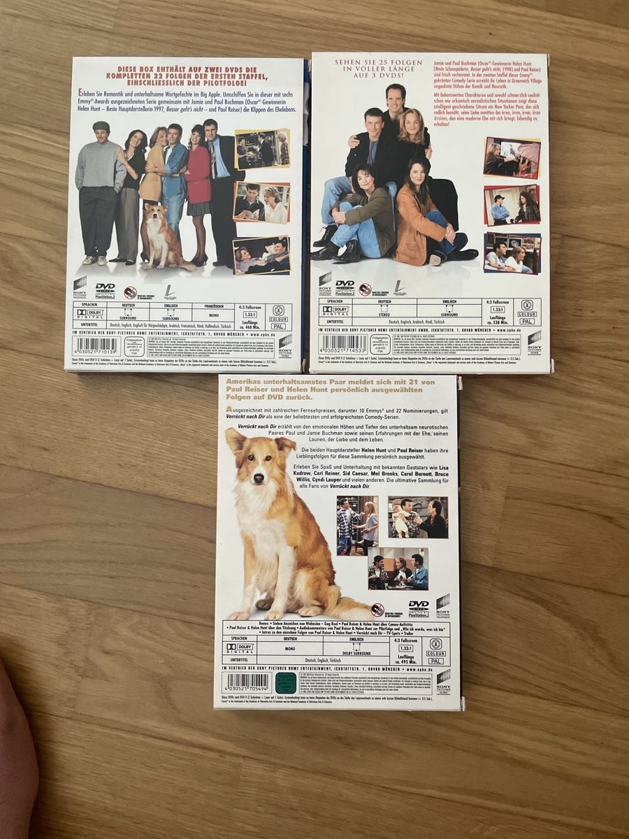 Alle DVDs: Verrückt nach Dir Staffel 1&2 + Collection DVD – Gebraucht aus Hagendorn von masterchieff 1
