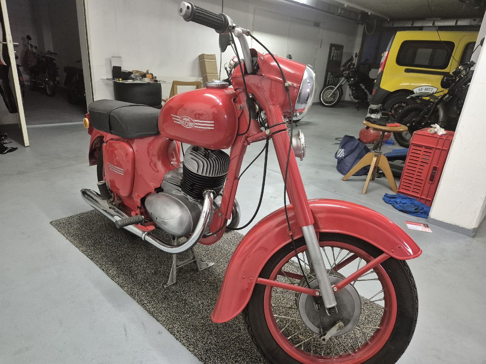 Jawa Route: Jawa 559 Panelka 250ccm Veteran  – D'occasion à Wynau par Bastel87 5