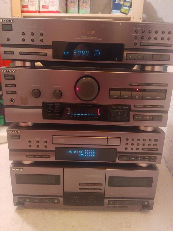 Chaîne hifi Sony LBTD507 avec 2 hautparleurs Kaufen auf Ricardo