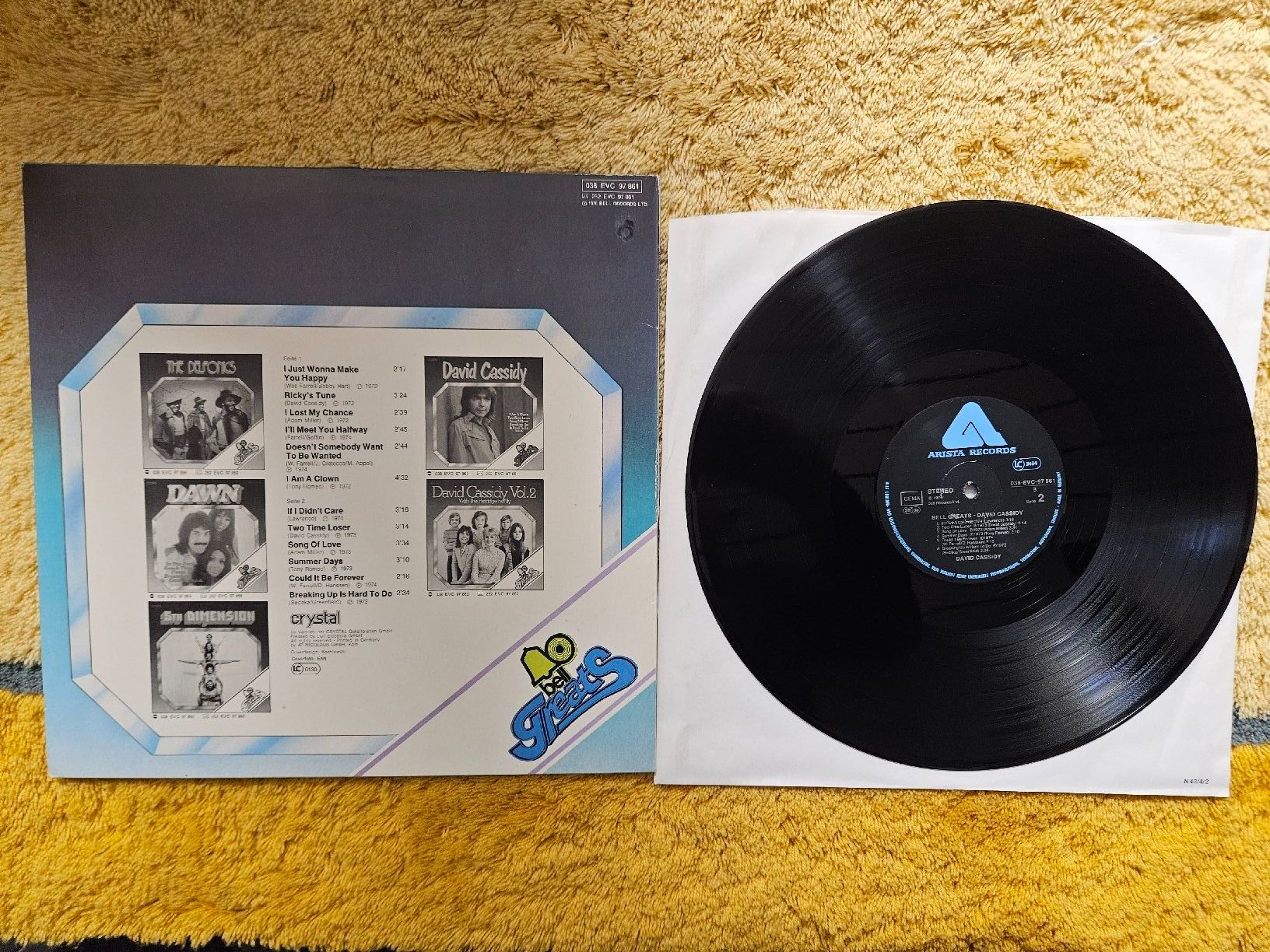 Dischi in vinile: David Cassidy Schallplatte Lp - Bell Greats – Nuovo (secondo la descrizione) da Lyss venduto da Alexine 1