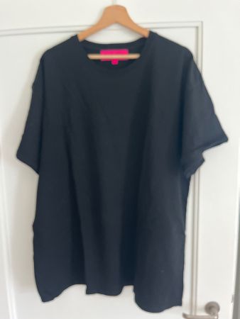 NEU The Elder Statesmen T-Shirt, black, L,