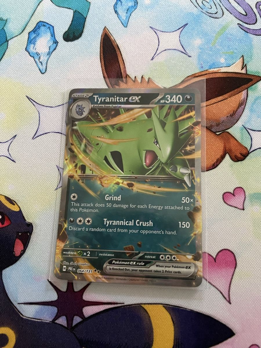 Pokémon Carte collezionabili: Pokemon Tyranitar ex 064/131 PRE – Usato da Grindelwald venduto da TSG-G-Town