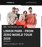 1-3x Linkin Park Zurich 30.06.25 Stehplatz hinten