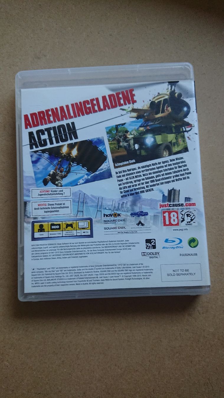 Giochi: Just Cause 2 - PS3 -  – Usato da Chur venduto da FreakofRarity 1