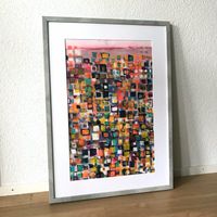 Rio de Janeiro Moderne Kunst Abstrakt Bild Farben Brazil