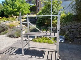Gerüst KRAUSE einteilig Aluminium guter Zustand