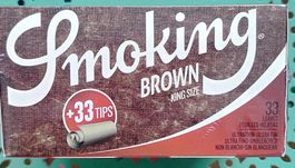 feuilles à rouler smoking brown slim & Tips
