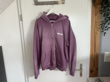 Vacid Zip Hoodie Vintage Lila
