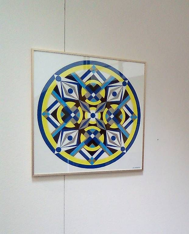 Gemälde: Mandala 70x70cm handgemaltes Bild – Neu (gemäss Beschreibung) aus Stans von wer_fd5f 1