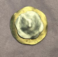 Wunderschöne Brosche handgemacht Unikat Design