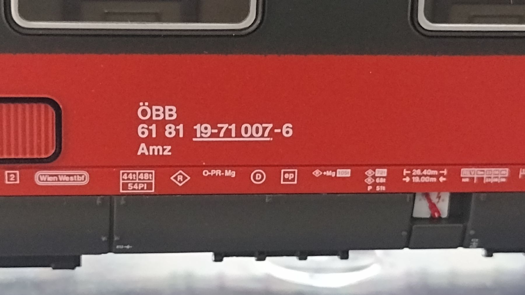 Roco Modelleisenbahnen: Voiture Eurofima OBB. – Neu und originalverpackt aus Vevey von tgv3 2