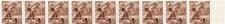 1948/49 Rollenmarkenlot Nummern postfr.