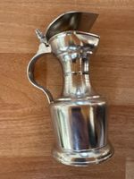 Zinnkrug mit Deckel, Vintage, Sammlerstück Zustand schlecht