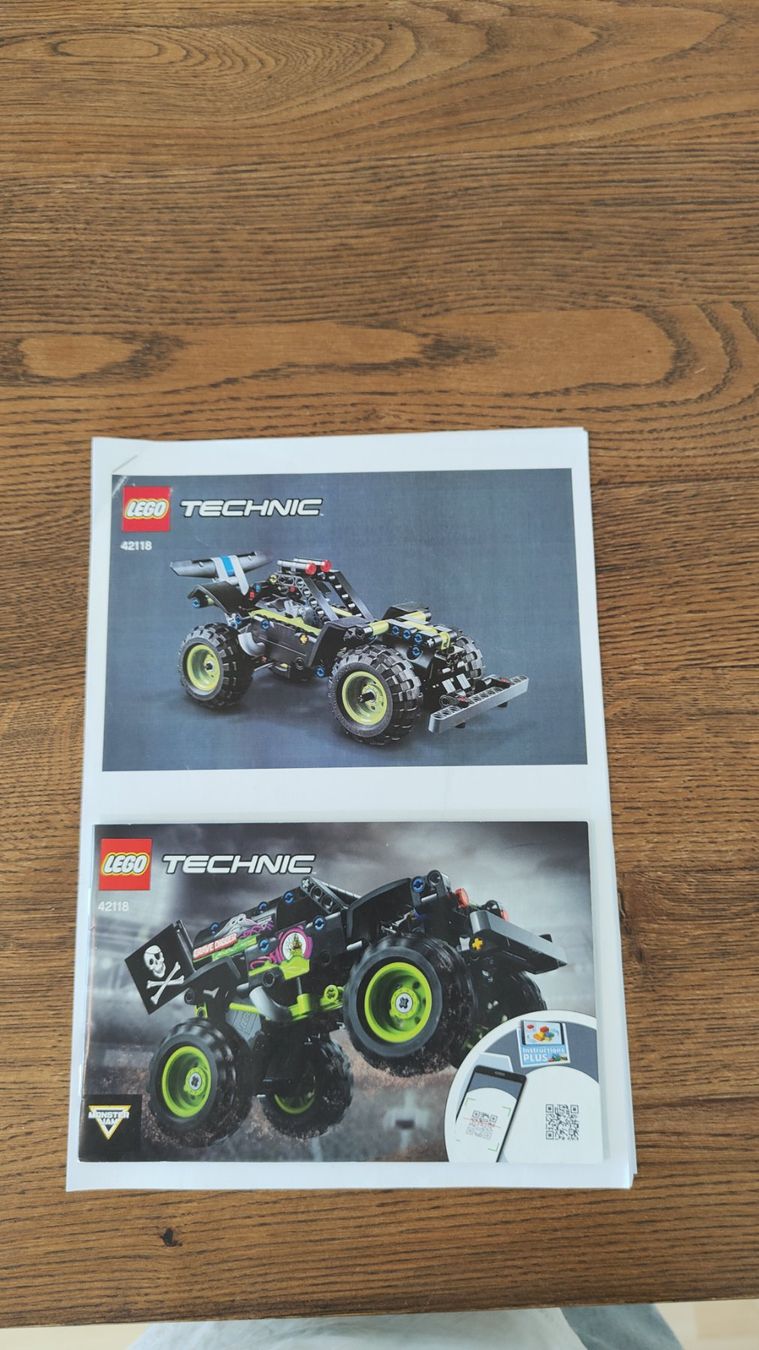 Technics Kit di costruzioni: Lego Technic Monstertruck Grave Digger (2 Modelle) – Usato da Tann venduto da ansure75 5