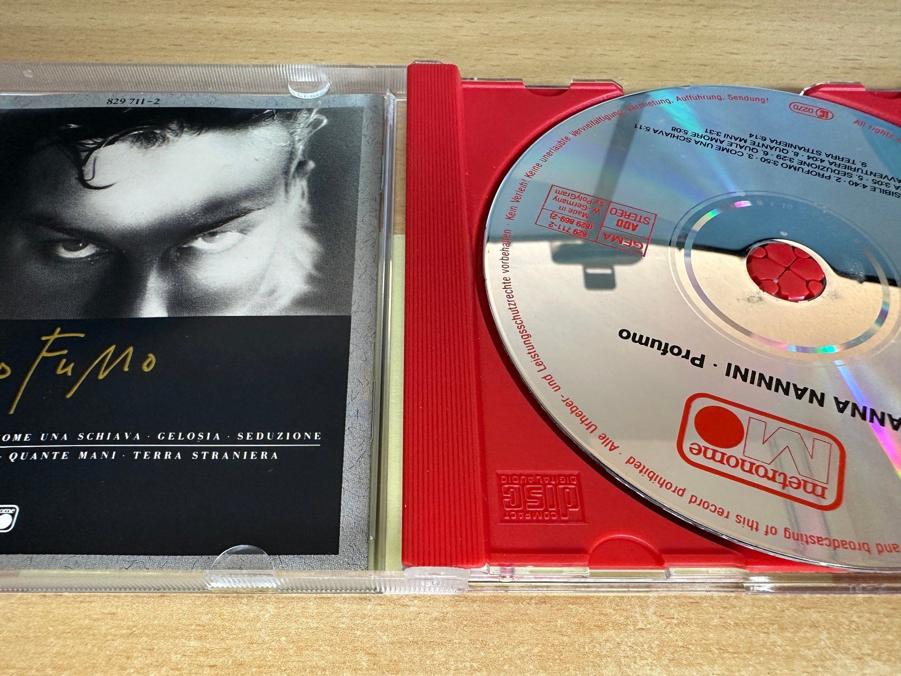 CD: Gianna Nannini – Profumo – Usato da Rikon im Tösstal venduto da Alpenmutz 2