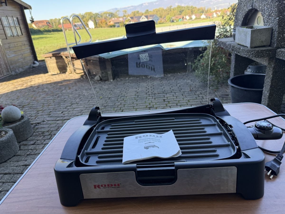 Grills: Tischgrill RODHE – Neu und originalverpackt aus Horriwil von Joseph24 2