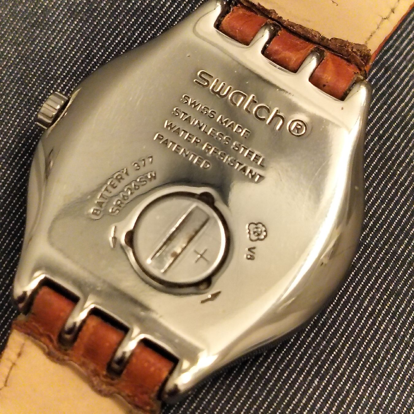 Swatch Smartwatch: Swatch Patented Herren Uhr – Usato da Basel venduto da Meda.moja 2