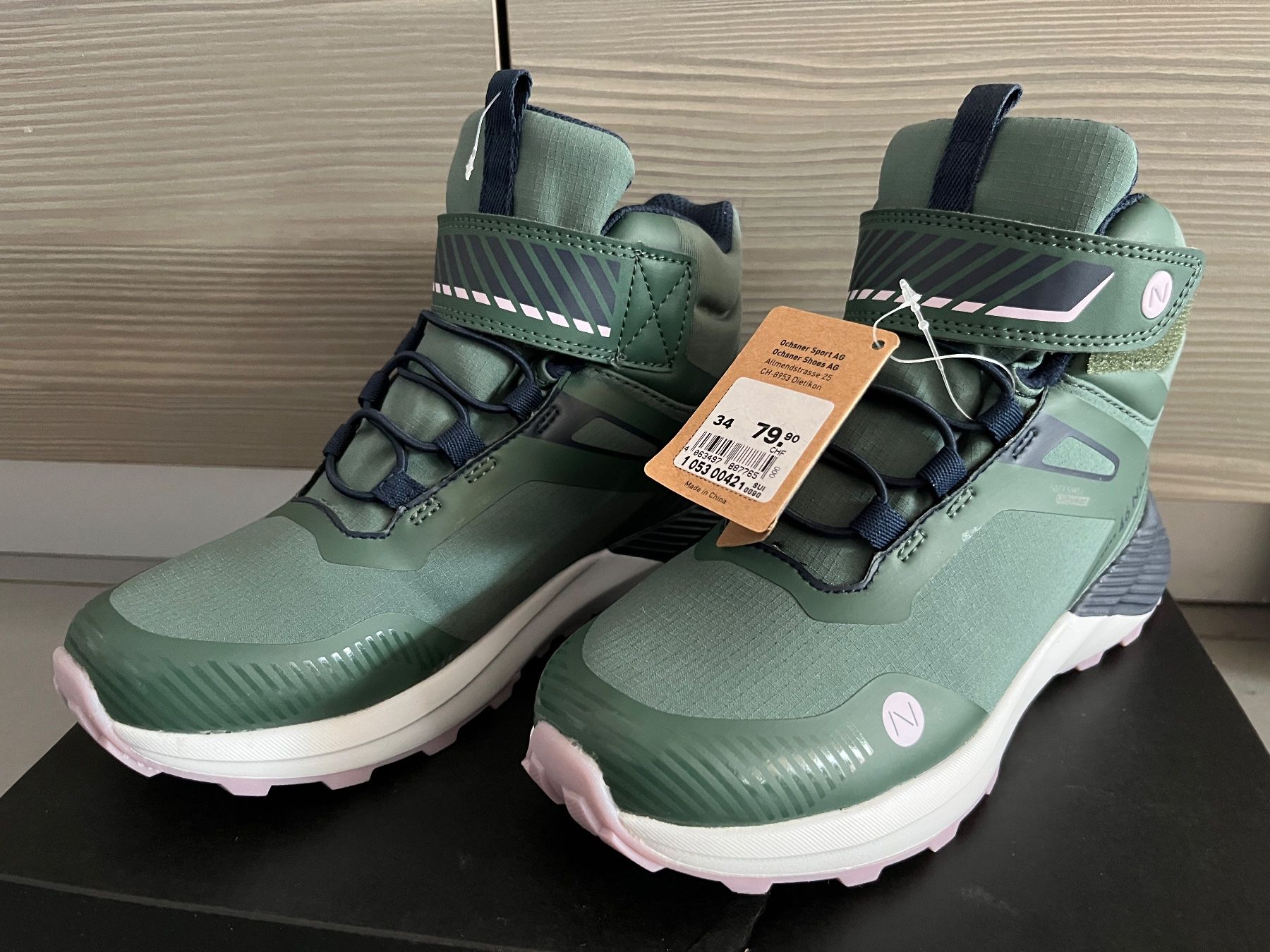 46 Nord Herrenschuhe: Winterstiefel von Nord 46, Grösse 34 – Neu und originalverpackt aus Sierre von black.box