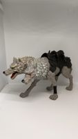 Fantasy Kampfwolf mit Sattel & Rüstung Spielfigur⁠