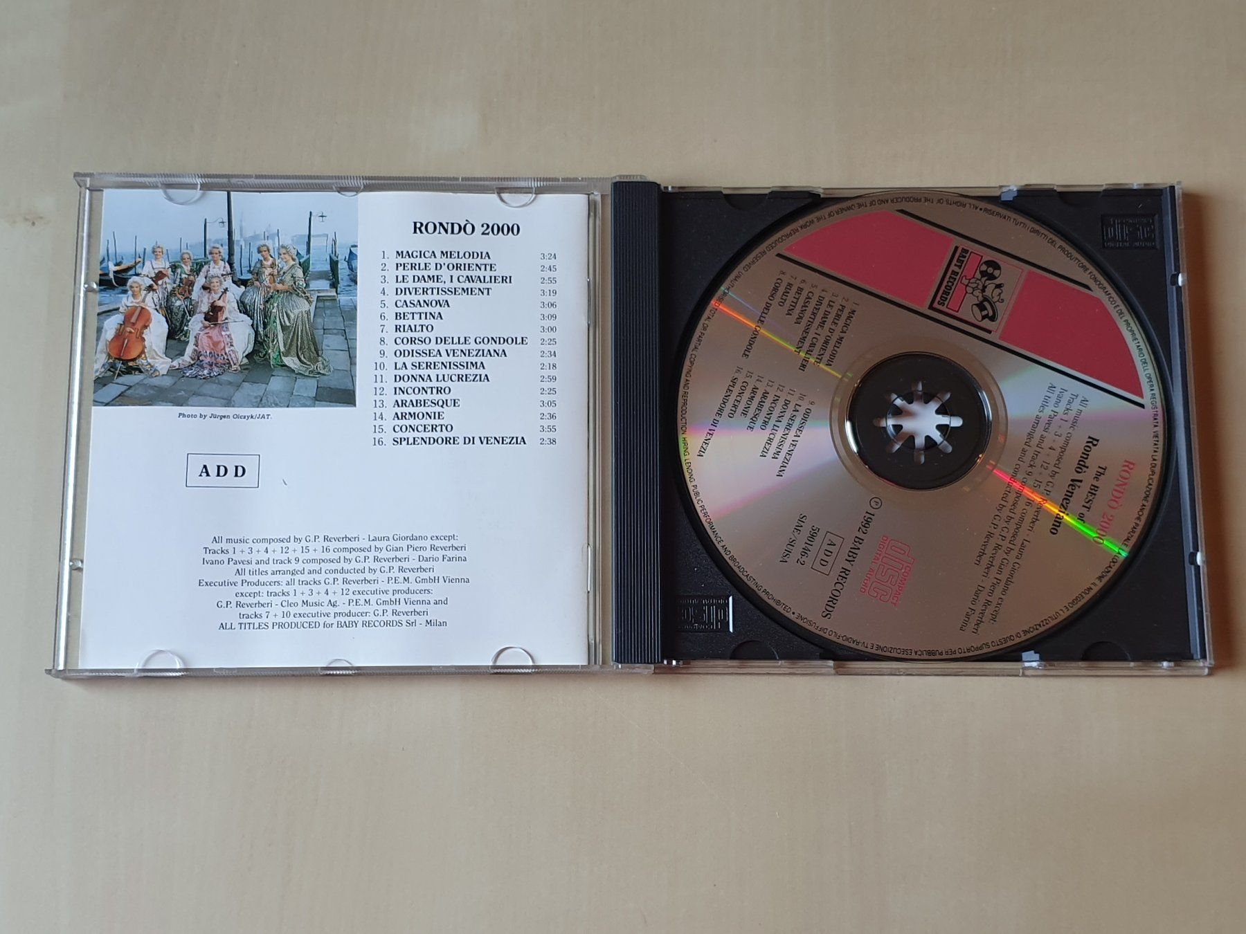 CD: Rondo Veneziano Rondo 2000 – Usato da Stansstad venduto da collectorsshop 2