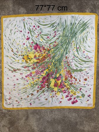 Foulard vintage HPG – 77 x 77 cm – Made in Italy