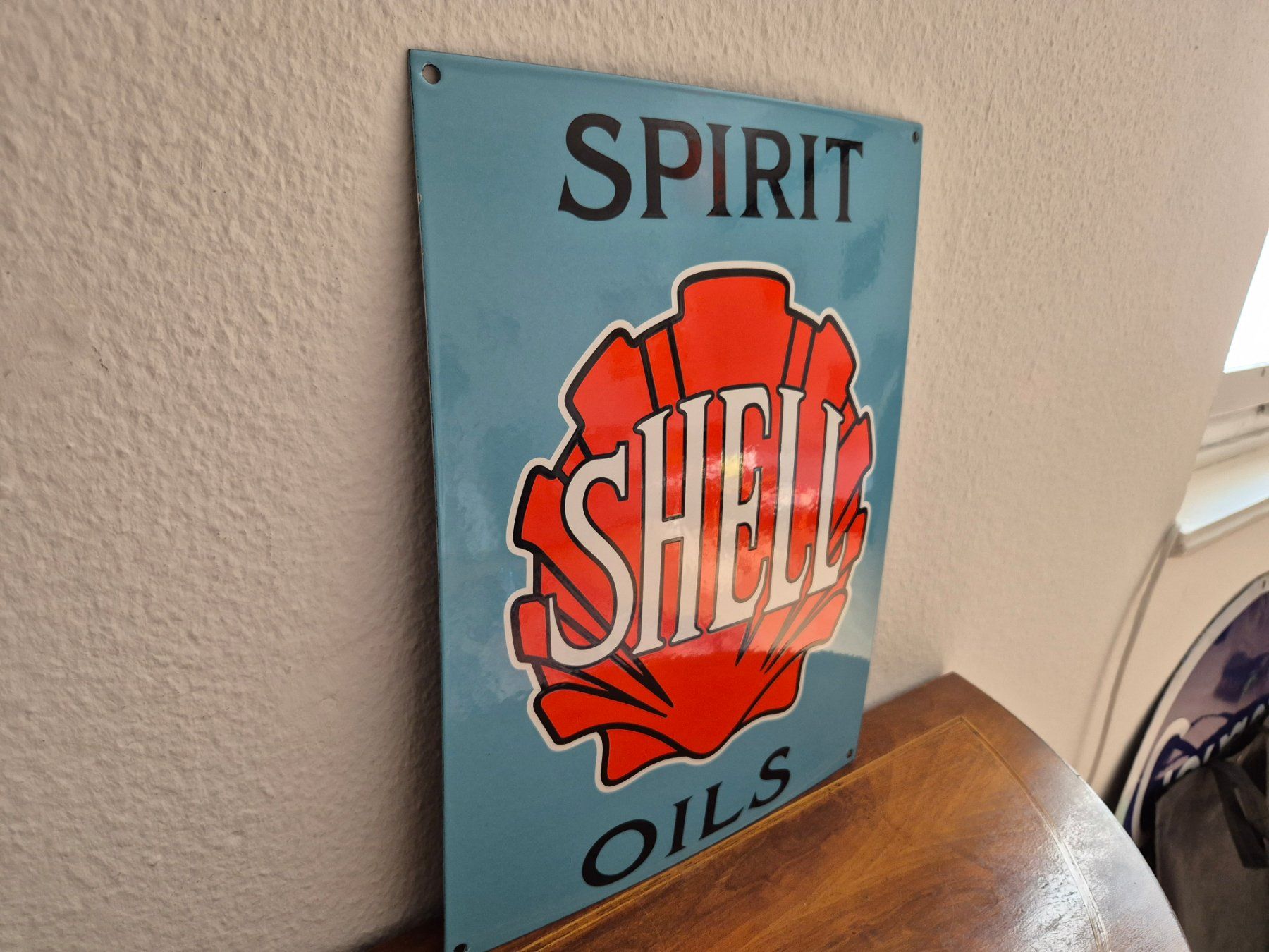 Shell Schilder: Emailschild Shell Logo Tankstelle Tanksäule Emaille Schild – Gebraucht aus Neuhausen von rraayy 6