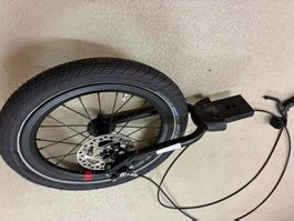 HAMAX Veloanhänger Laufrad schwarz gebraucht