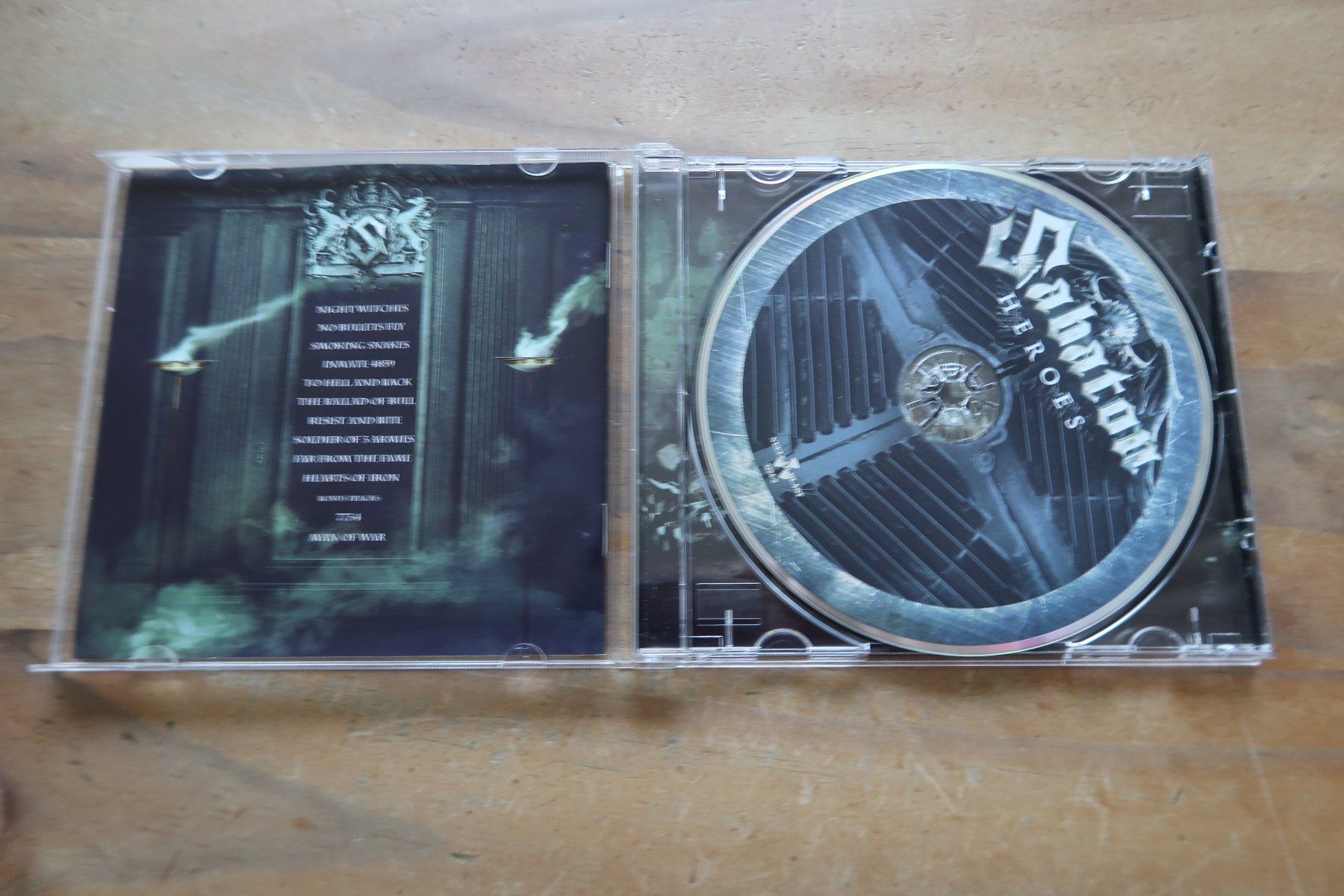 CD: SABATON - HEROES - CD – Usato da Basel venduto da Patiscat 3