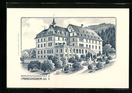 Zug, An der Nervenheilanstalt Franziskus