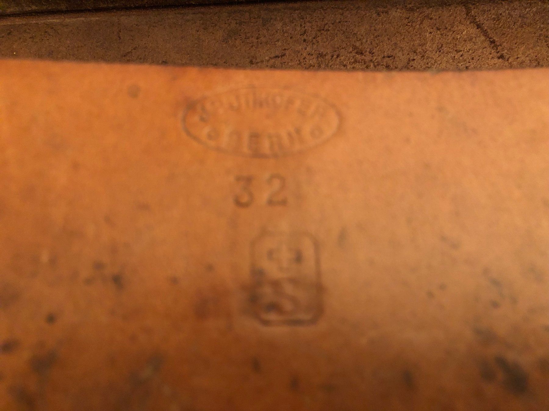 Schweizer Armee Borse: Militär Leder-Gürteltasche 1932 – Usato da Gümmenen venduto da Ug6 3