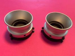 2 NAB Metal Adapter für ReVox , Akai, Teac, Studer usw