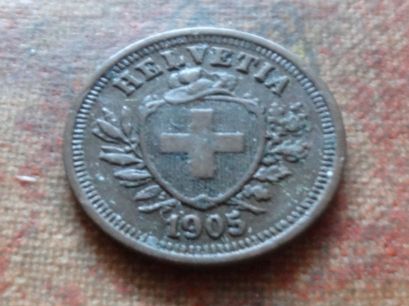 Tutti le monete: 1 Rp. 1905   (E) – Usato da Romanel-sur-Lausanne venduto da Swift13