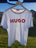 Hugo Boss Shirt XL weiss mit Schriftzug