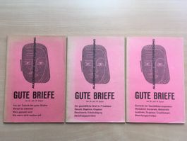 Gute Briefe - W. Sulser,  3 Hefte