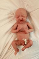 Vollsilikon Reborn Baby "Bean" - NEU - weich und zart