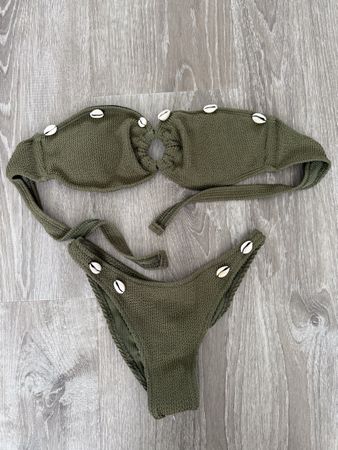 Nellykini Bikini Gr. S olivgrün 🐚