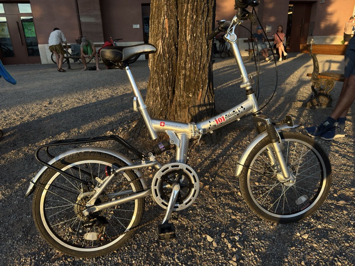 Biciclette: Suzuki foldable bike - pick-up in Basel – Usato da Basel venduto da Eromarepetra 1