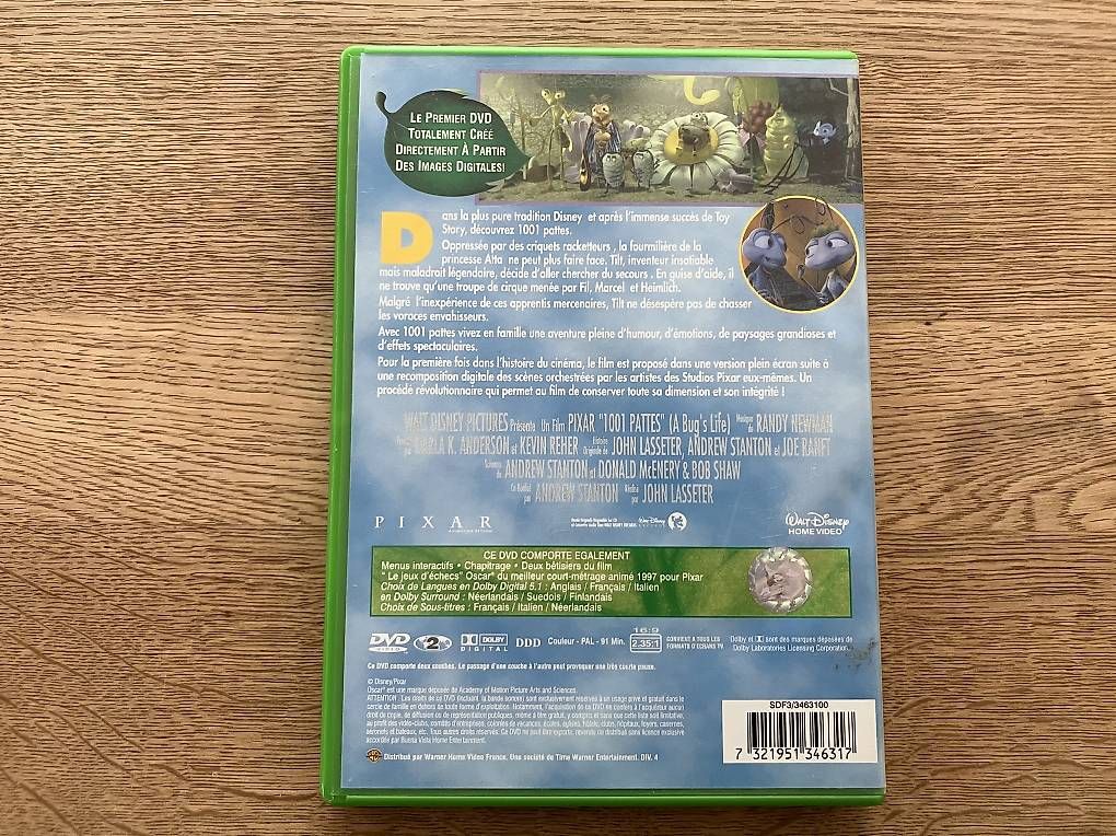 Alle DVDs: DVD 1001 pattes – Gebraucht aus Vandoeuvres von ann_lq5h 1
