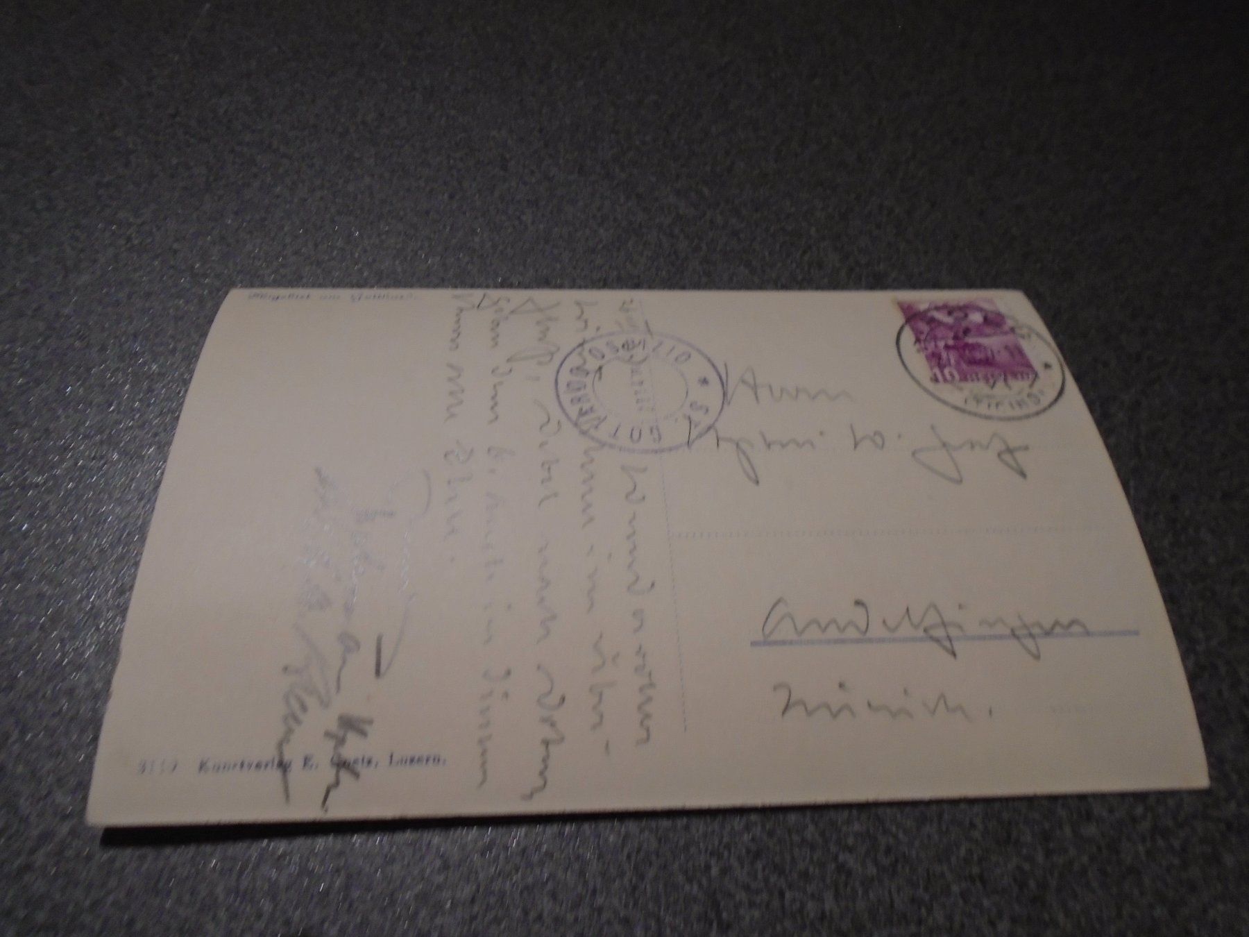 Cartes postales: Ansichtskarte Skigebiet am Gotthard, gelaufen – D'occasion à Zürich par abraxas1291 1