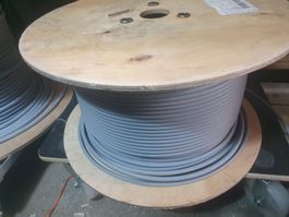 7x1 7x1mm2  6LPE Kabeltrommel Grau Verlegekabel Meterware