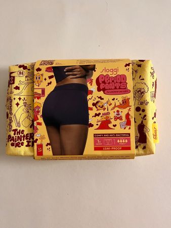 SLOGGi, Short, Menstruationsslip, Grösse M, Dunkelblau