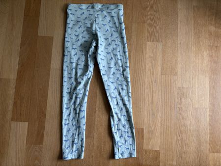 Leggings 122/128 Tchibo Pferde mint zum austragen