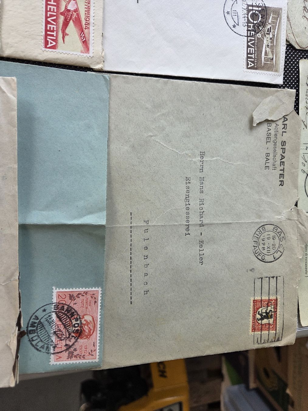 Tous les timbres: Alte CH Briefe  – D'occasion à Dietikon par Allegra34 6