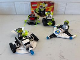 Lot de 4 petits véhicules LEGO Space, occasion, vintage