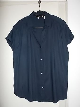 Blaue Bluse von Tom Tailor Gr. 38 (40)