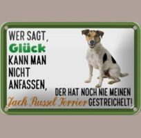 🔥 JACK RUSSELL TERRIER Blechschild 🎀 12x18cm OVP🔥