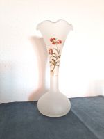 Vintage Opaline Vase Italien Empoli Stelvia Glas Blumen